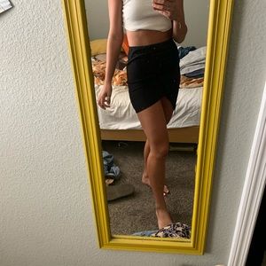 Nasty Gal black pencil skirt